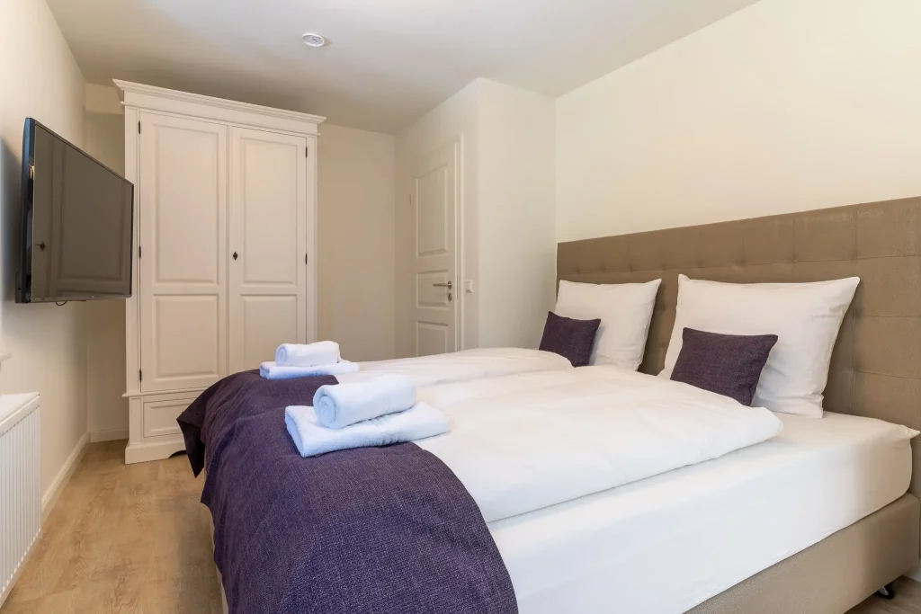 Strandhuus Grömitz Ferienwohnung Schlafzimmer