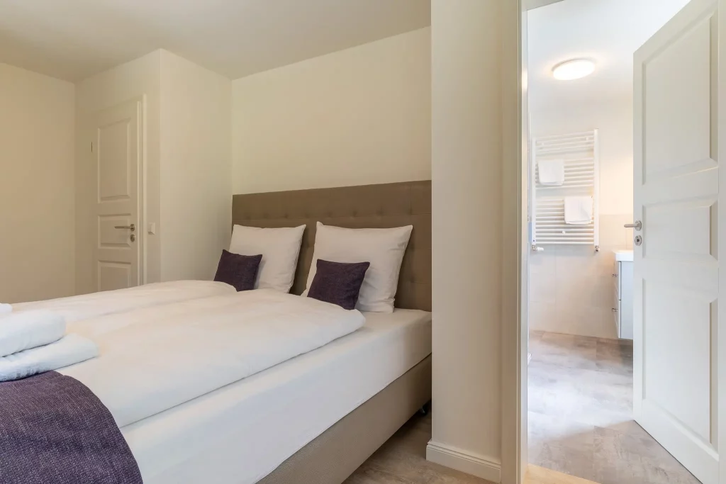 Strandhuus Grömitz Ferienwohnung Schlafzimmer