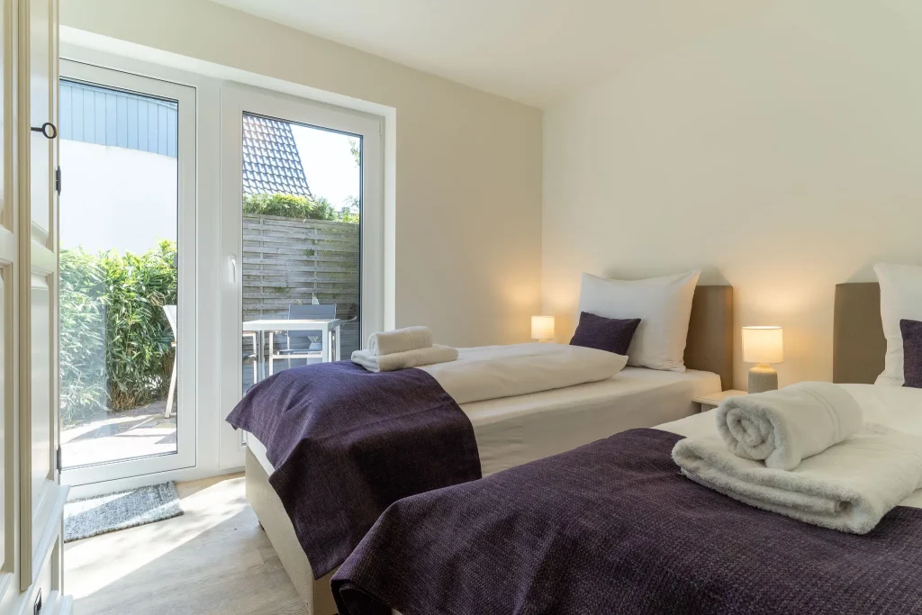Strandhuus Grömitz Ferienwohnung Schlafzimmer