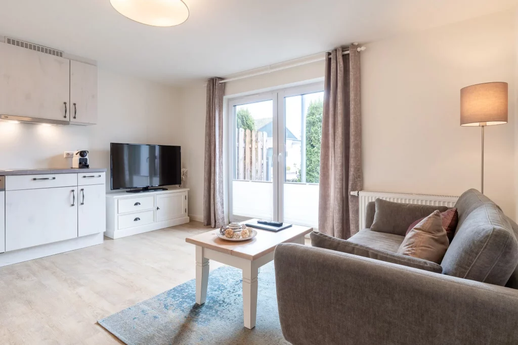 Strandhuus Grömitz Ferienwohung Kleine Kajüte 1 Wohnzimmer fotografiert von mobbys pics Bildnummer 107811