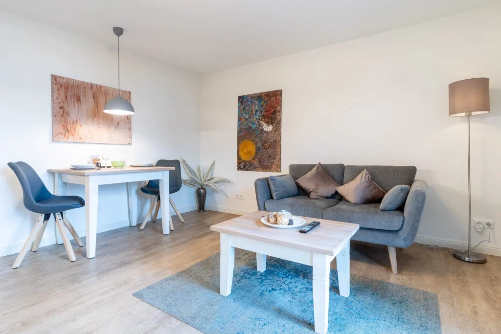 Strandhuus Grömitz Ferienwohung Kleine Kajüte 2 Wohnzimmer fotografiert von mobbys pics Bildnummer 107827