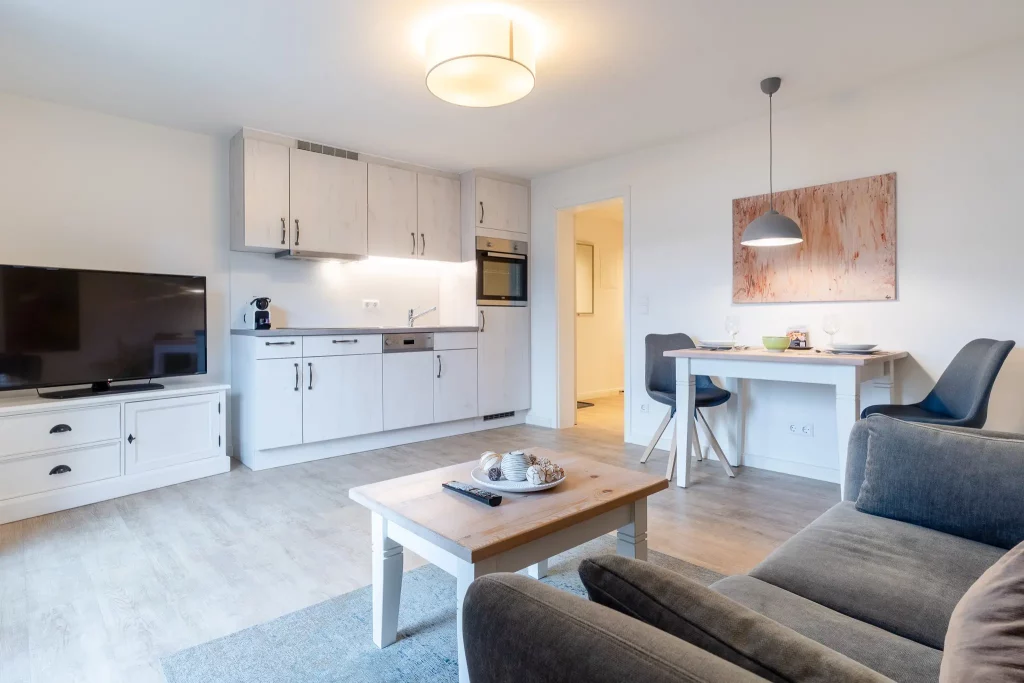 Strandhuus Grömitz Ferienwohung Kleine Kajüte 2 Wohnzimmer fotografiert von mobbys pics Bildnummer 107830