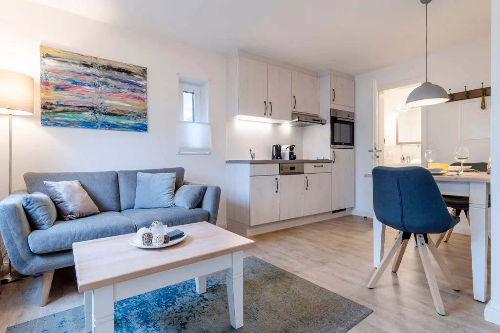 Strandhuus Grömitz Ferienwohung Koje 1 Wohnzimmer fotografiert von mobbys pics Bildnummer 107769