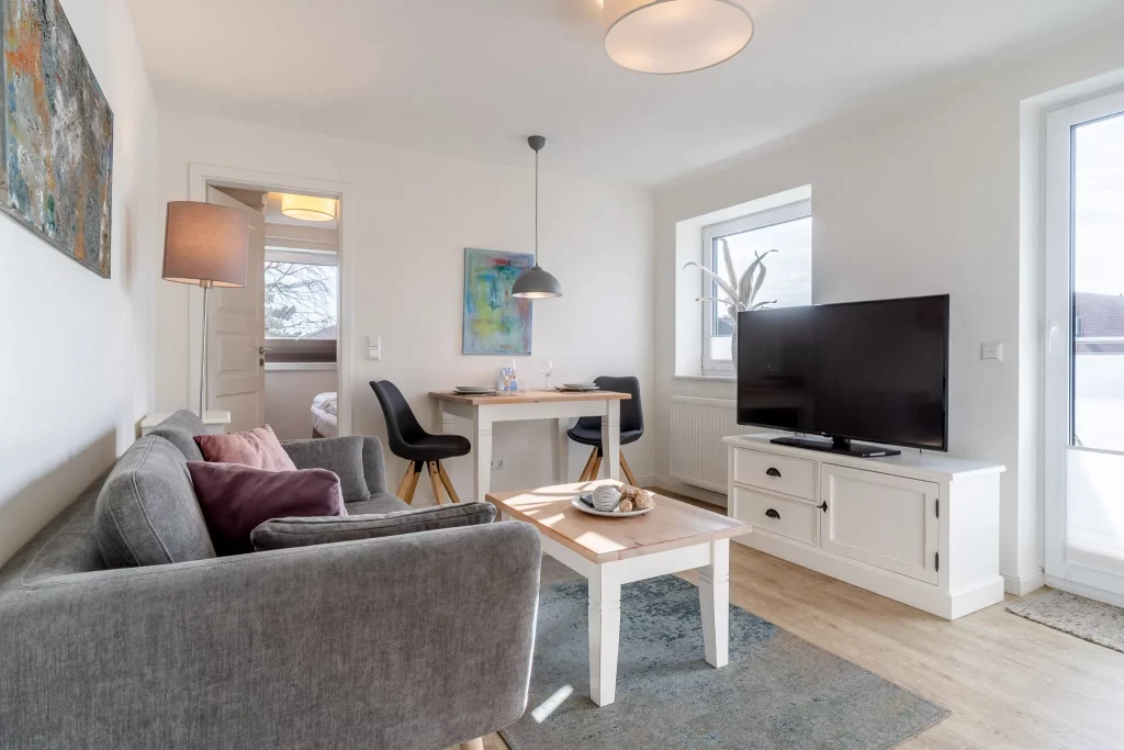 Strandhuus Grömitz Ferienwohung Koje 2 Wohnzimmer fotografiert von mobbys pics Bildnummer 107953