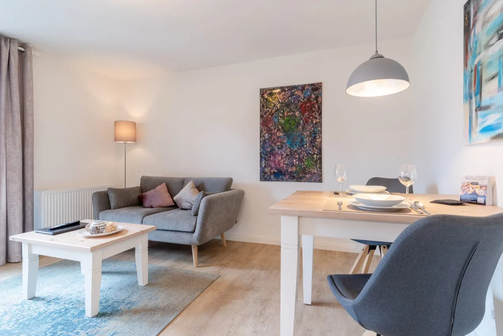 Strandhuus Grömitz Ferienwohung Kleine Kajüte 1 Wohnzimmer fotografiert von mobbys pics Bildnummer 107815